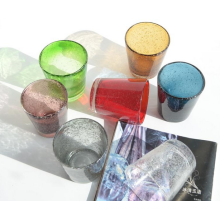 400ml creative colorful bubble glass cup/tumbler in Bar,man made soda glass cup